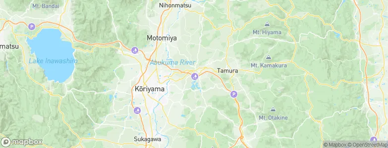 Miharu, Japan Map