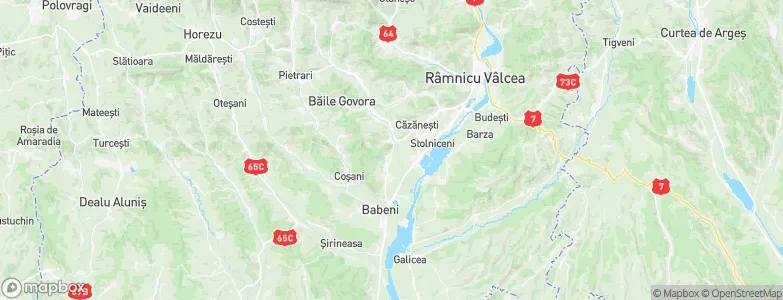 Mihăeşti, Romania Map
