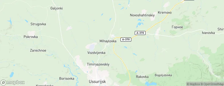 Mikhaylovka, Russia Map