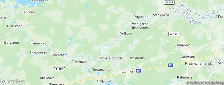 Mikhaylovskaya, Russia Map