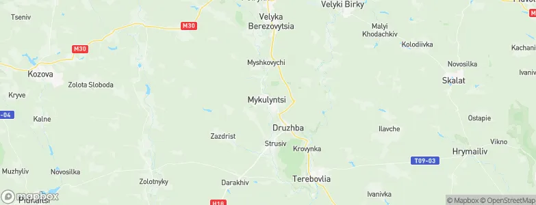 Mikulintsy, Ukraine Map