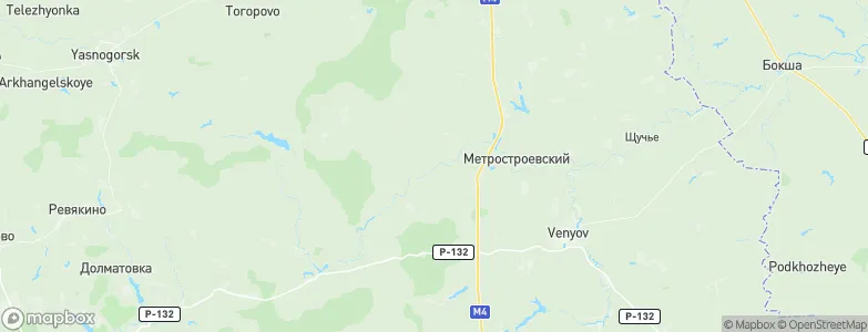 Mil’shino, Russia Map