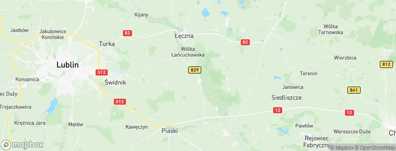 Milejów, Poland Map