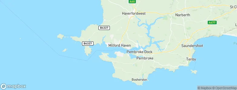 Milford Haven, United Kingdom Map