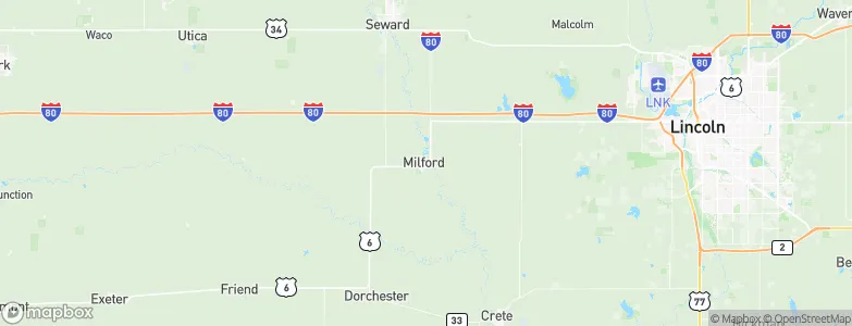 Milford, United States Map