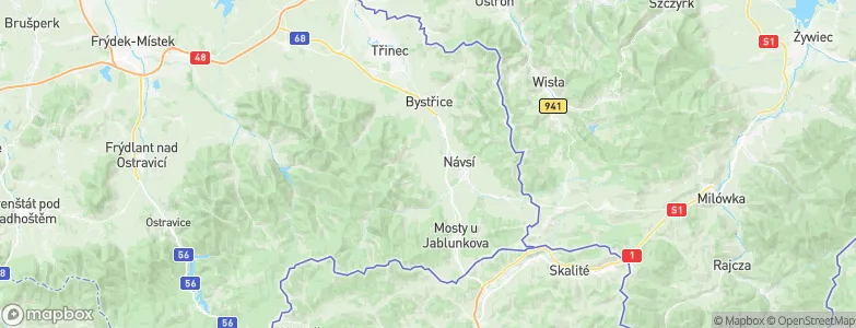 Milíkov, Czechia Map