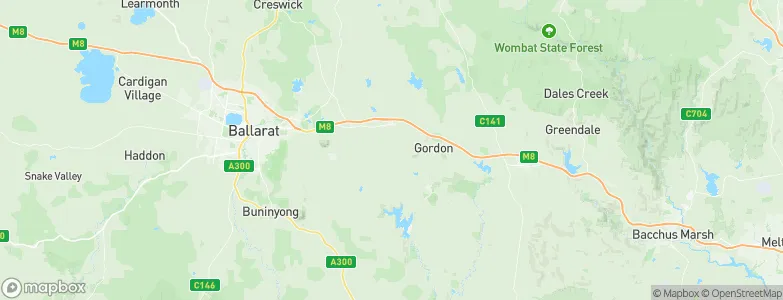 Millbrook, Australia Map