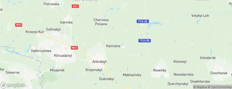 Millerovo, Ukraine Map