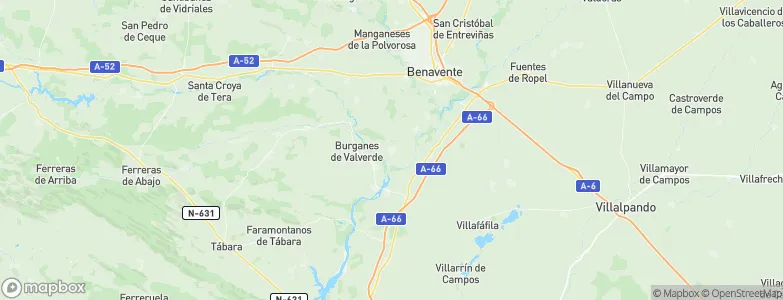 Milles de la Polvorosa, Spain Map