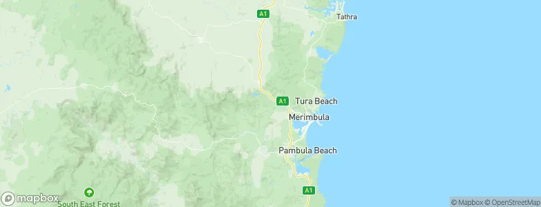 Millingandi, Australia Map