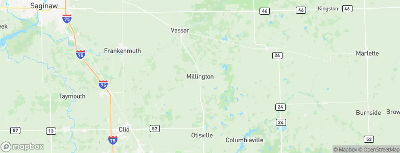 Millington, United States Map