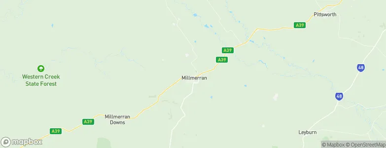 Millmerran, Australia Map