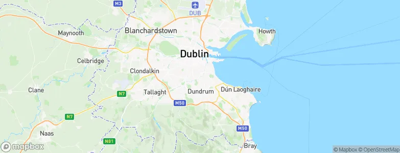 Milltown, Ireland Map