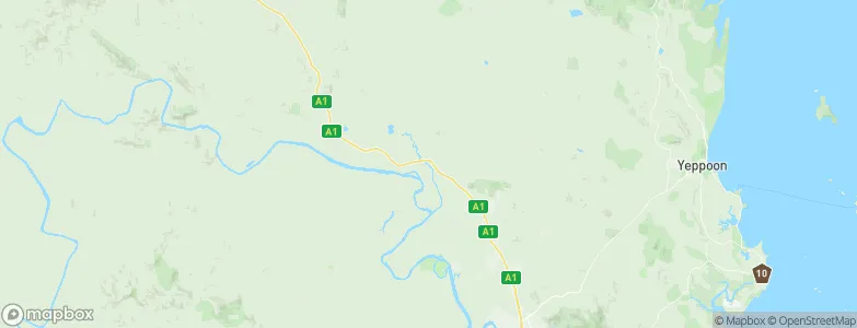 Milman, Australia Map