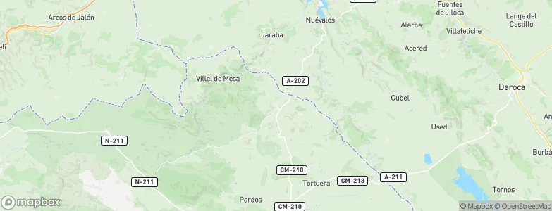Milmarcos, Spain Map