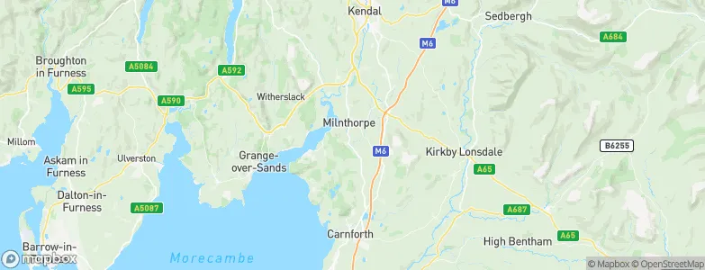 Milnthorpe, United Kingdom Map