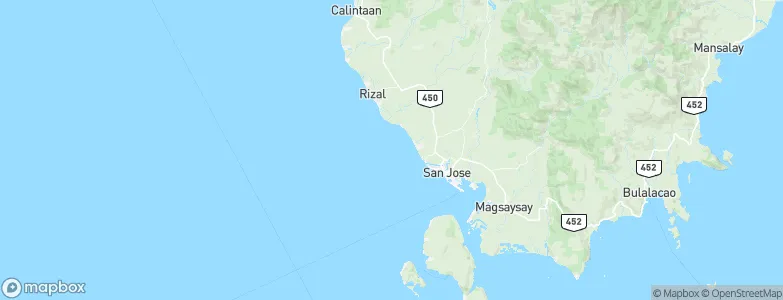 Mimaropa, Philippines Map