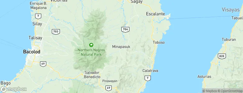 Minapasoc, Philippines Map