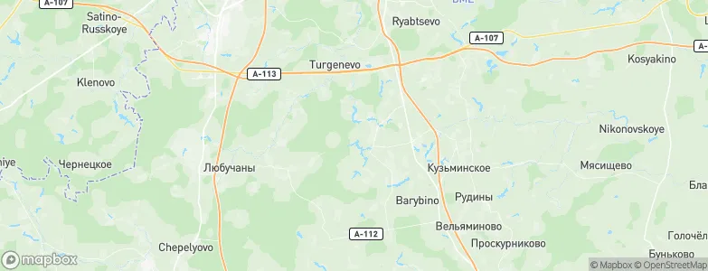 Minayevo, Russia Map