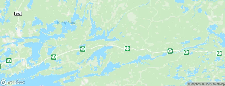 Mine Centre, Canada Map
