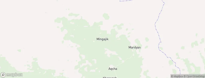 Mingajik, Afghanistan Map