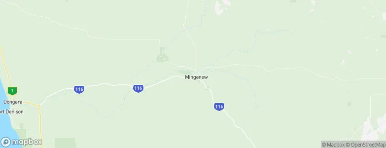 Mingenew, Australia Map