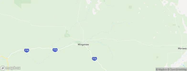 Mingenew, Australia Map