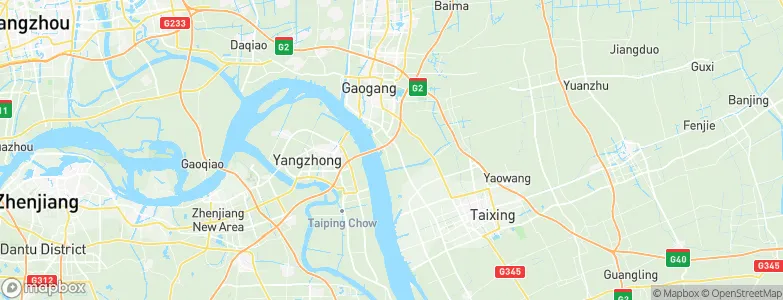 Minggou, China Map