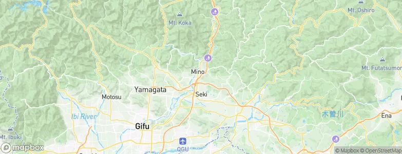 Mino, Japan Map