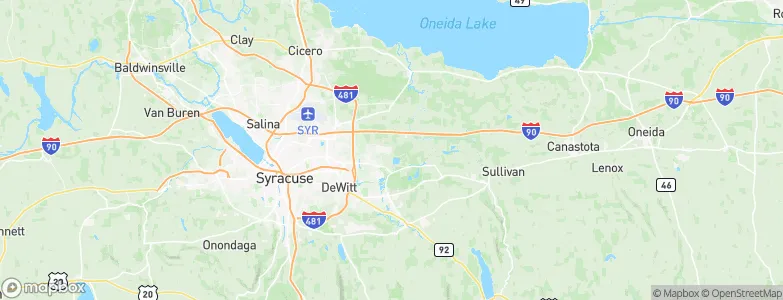 Minoa, United States Map