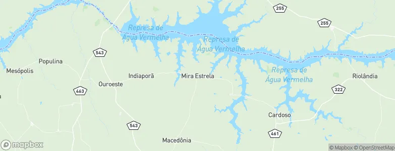 Mira Estrela, Brazil Map