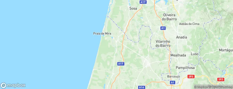 Mira, Portugal Map