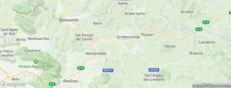 Mirabella Eclano, Italy Map