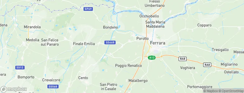 Mirabello, Italy Map