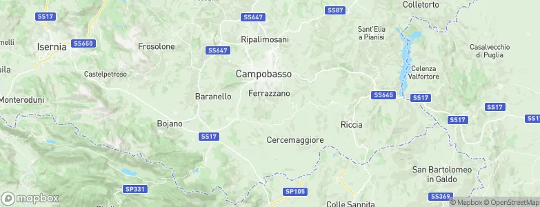 Mirabello Sannitico, Italy Map