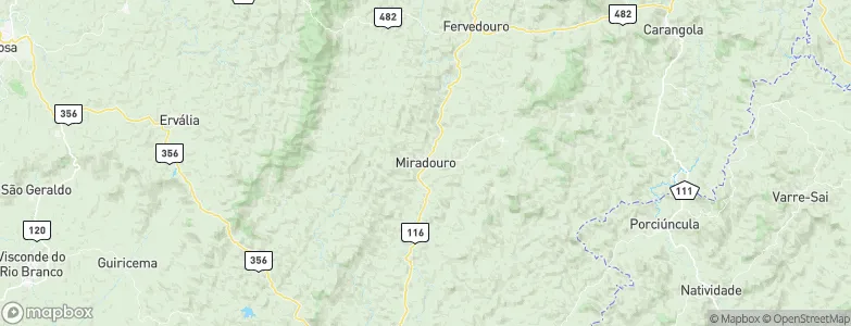 Miradouro, Brazil Map