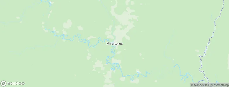 Miraflores, Colombia Map