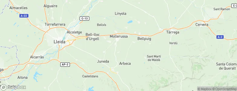 Miralcamp, Spain Map
