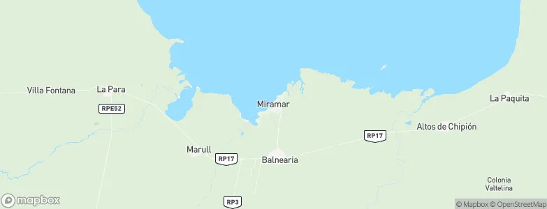 Miramar, Argentina Map