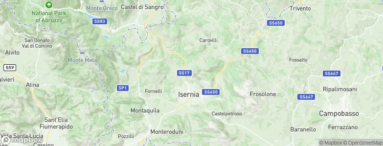 Miranda, Italy Map