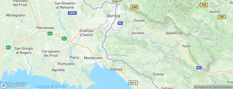 Miren-Kostanjevica, Slovenia Map
