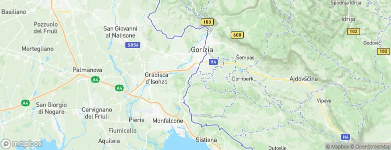 Miren, Slovenia Map