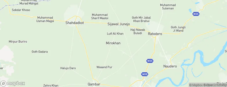 Miro Khan, Pakistan Map