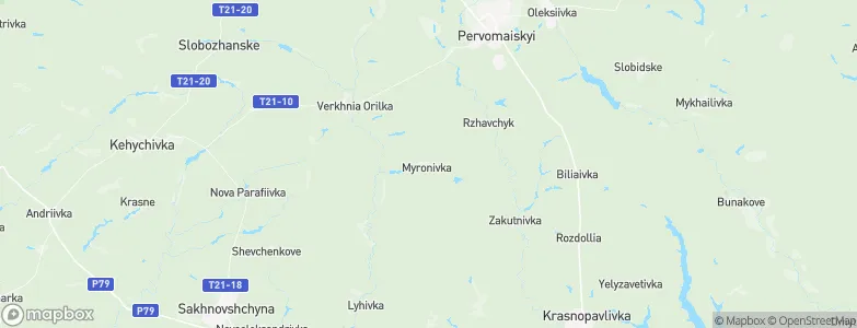 Mironovka, Ukraine Map
