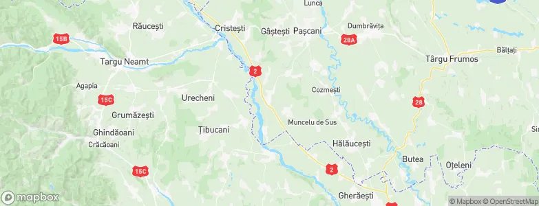 Miroslovești, Romania Map