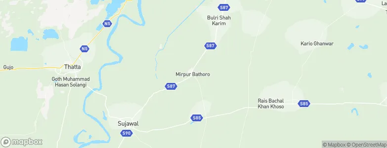 Mīrpur Batoro, Pakistan Map