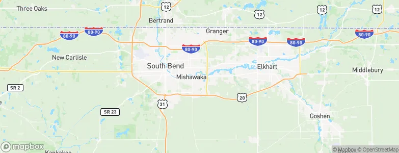 Mishawaka, United States Map