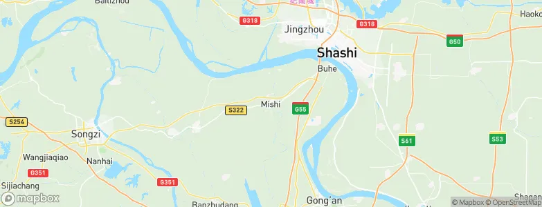 Mishi, China Map