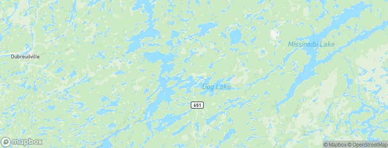 Missanabie, Canada Map