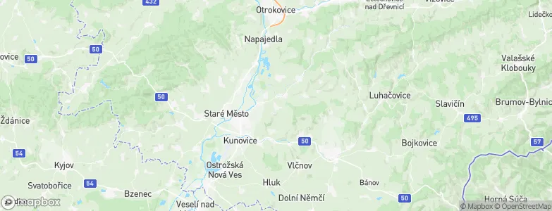 Mistřice, Czechia Map
